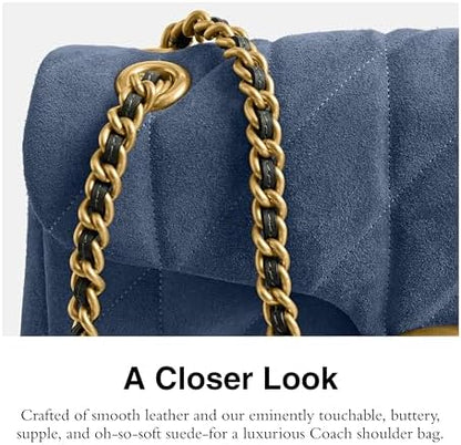 Coach Women's Quilted Tabby Leather Shoulder Bag
