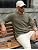 Men's Cable Knit Crewneck Sweater Pullover Long Sleeve
