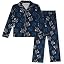 True Religion Boys 2-Piece Pajama Set with Button Front Top