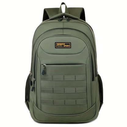Hiking Backpack, Leisure Backpack, Large-capacity Backpack, Suitable for Both Men and Women, Height 48cm, Length 33cm, Thickness 20cm, Can Hold 17-inch Laptop, Equipped with Adjustable Shoulder Straps, Is Ideal for Daily Outd - ayq
