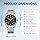 OLEVS Men's Classic Silver Stainless Steel Roman Watch