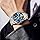 OLEVS Men's Automatic Skeleton Luxury Diamond Watch Stainless Steel