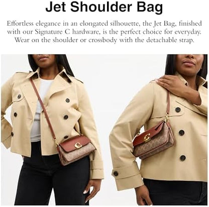 Women's Jet Shoulder Bag in Refined Calf Leather