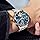 OLEVS Men's Automatic Skeleton Luxury Diamond Watch Stainless Steel