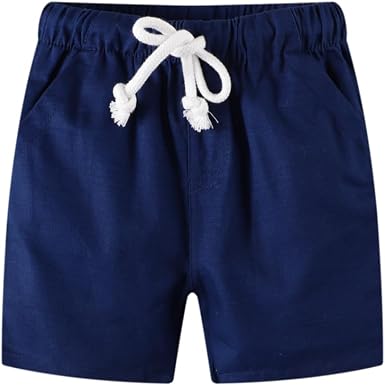 Toddler Boy Summer Shirt and Shorts Set for Ages 2-7