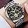 OLEVS Men’s Waterproof Luxury Stainless Steel Big Face Watch