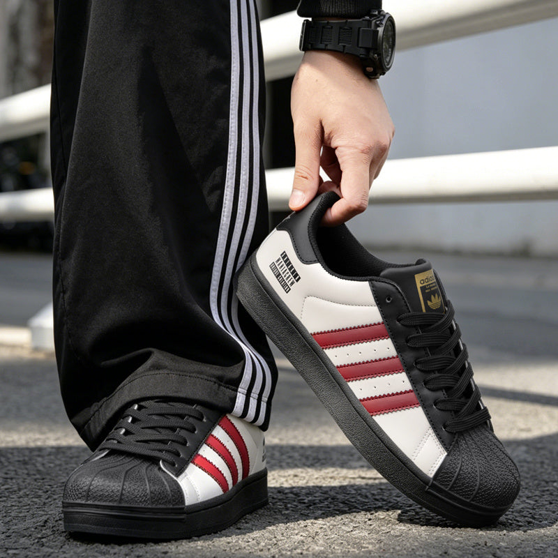 Unisex Low-Top Scallop Head Sports Shoes for Casual & Training