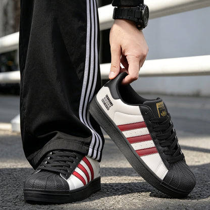 Unisex Low-Top Scallop Head Sports Shoes for Casual & Training