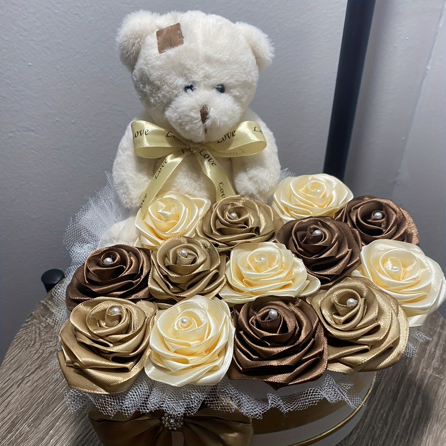 16Cm/6.29In Adorable Kawaii Teddy Bear Plush Toy - Gentle Stuffed Animal, Ideal for Christmas, Thanksgiving, Valentine'S Day, Birthdays, And Easter Presents