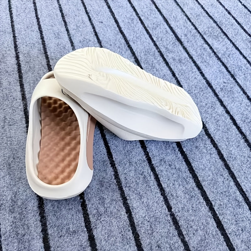 Men's Lightweight EVA Foot Massaging Slippers with Arch Support