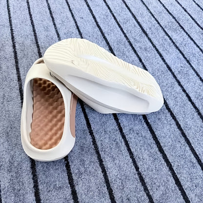 Men's Lightweight EVA Foot Massaging Slippers with Arch Support