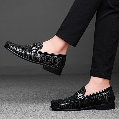 Men's All-Season Slip-On Business Casual Oxford Shoes