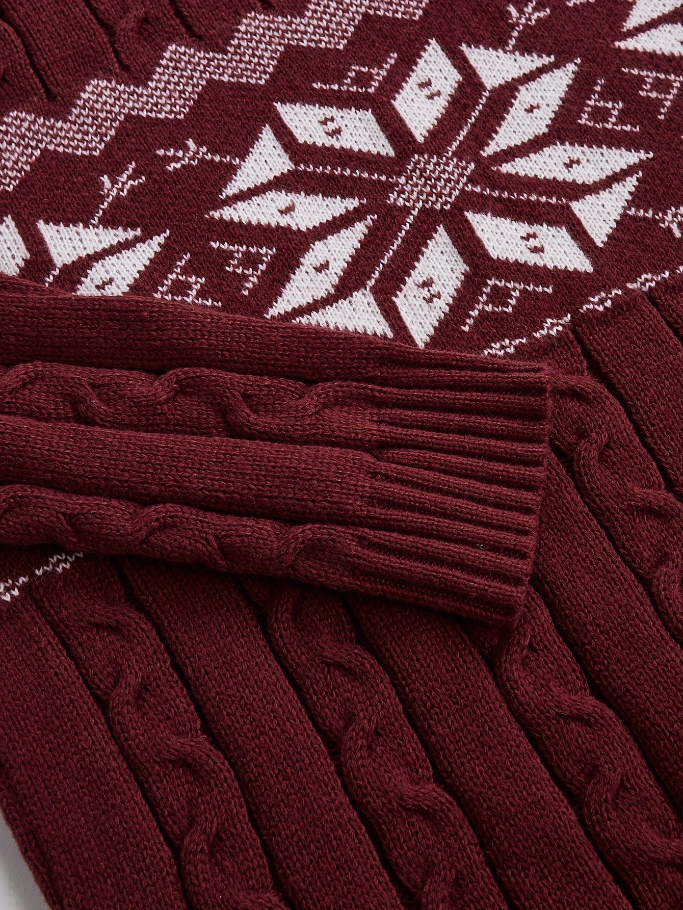 Men's Slim-Fit Cable Knit Sweater - Winter Warm Pullover with Geometric Corduroy Clasp (Adjustable Rope), Round Neck Long Sleeve Casual Sweating for Fall/Winter Layering - Hand Washable Knitwear for Smart-Casual Outfits (Not