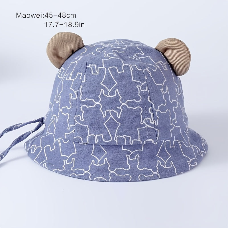 Baby Bucket Hat for 6-36 Months, Lightweight Sun Protection