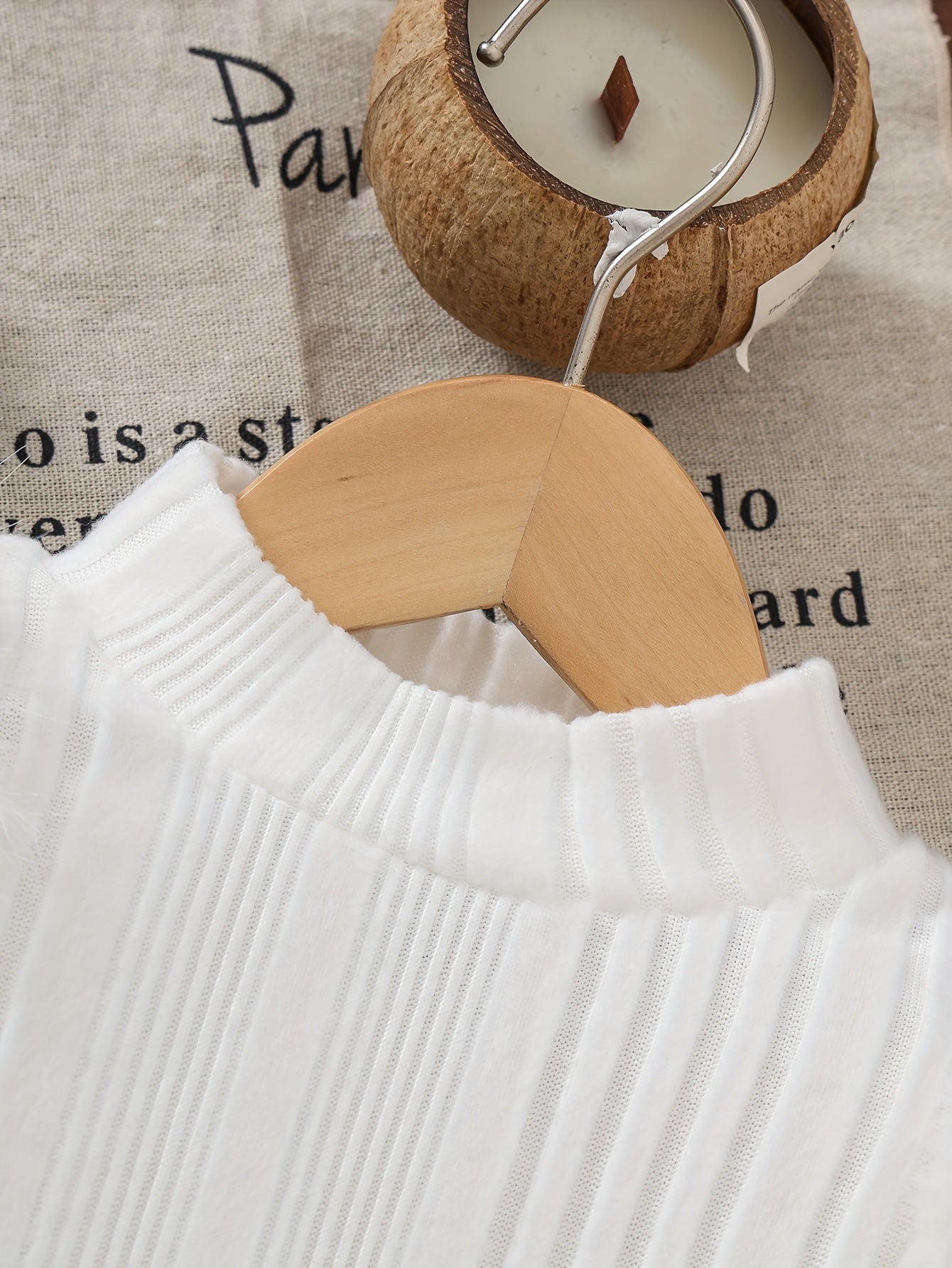 2 հատ մանկական ձմեռային հագուստի հավաքածու. Հարմարավետ փափուկ թևքերով զգեստ և A-գծի ժապավեն՝ օձիքով և ծոպերով զարդարանքով - փափուկ, տաք հագուստ լուսանկարահանումների համար, Սուրբ Ծնունդ (ձեռքով լվացվող), իդեալական է բացօթյա օգտագործման համար