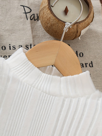 2 հատ մանկական ձմեռային հագուստի հավաքածու. Հարմարավետ փափուկ թևքերով զգեստ և A-գծի ժապավեն՝ օձիքով և ծոպերով զարդարանքով - փափուկ, տաք հագուստ լուսանկարահանումների համար, Սուրբ Ծնունդ (ձեռքով լվացվող), իդեալական է բացօթյա օգտագործման համար