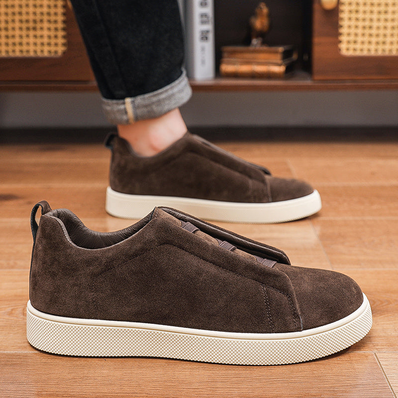 Men's Casual Loafers Low-Top Slip-On All-Season Shoes