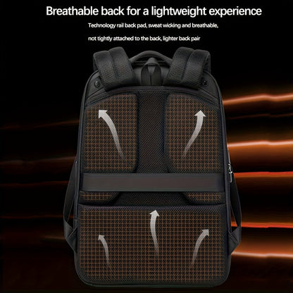 Large Capacity Men's Backpack Business Computer Backpack High Quality Business Multifunctional Password Anti-theft Backpack