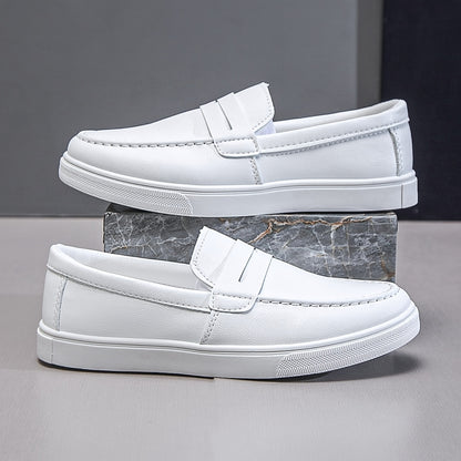 Men's Casual Slip-On Sports Shoes Breathable Low-Top Loafers