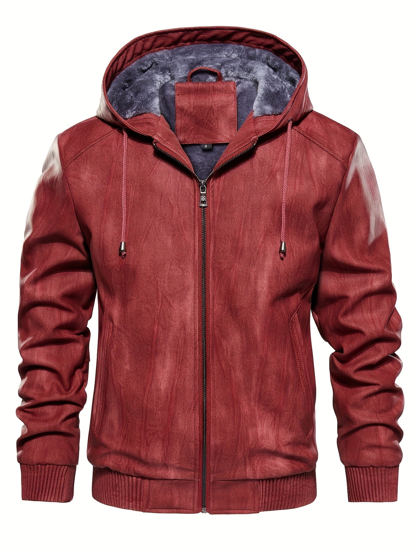 Men's Vintage Hooded Jacket - Breathable, Tear-Resistant Winter Coat