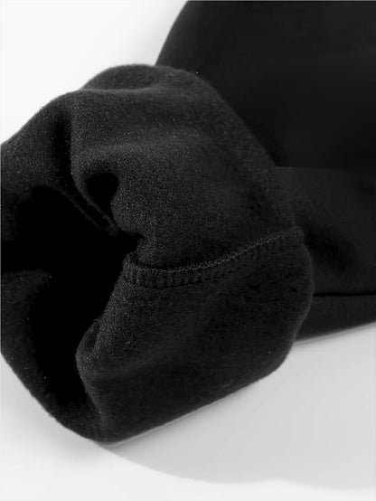 Men's Autumn and Winter Casual Loose Couple Hoodie Set, Stylish Sweatshirt with Long Pants Outfit