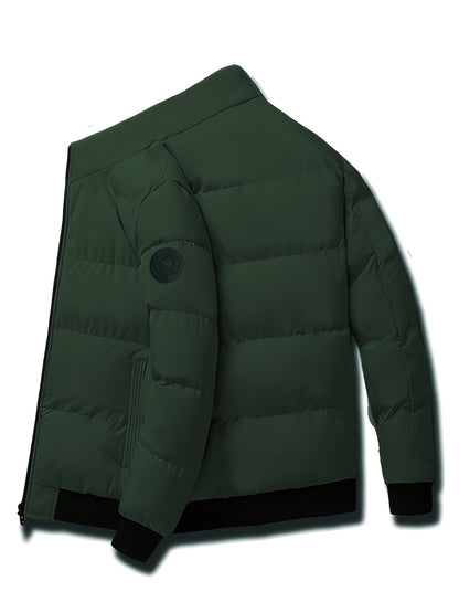 Men's Casual College Style Lightweight Polyester Jacket