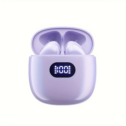Նոր Style True Wireless ականջի մեջ սպորտային երաժշտության ականջակալ մինի ականջակալներ TWS HIFI bass HD զանգահարող ստերեո ականջակալներ Android-ի համար iPhone-ի համար Բջջային հեռախոսի խաղերի ականջակալներ խելացի ականջակալներ