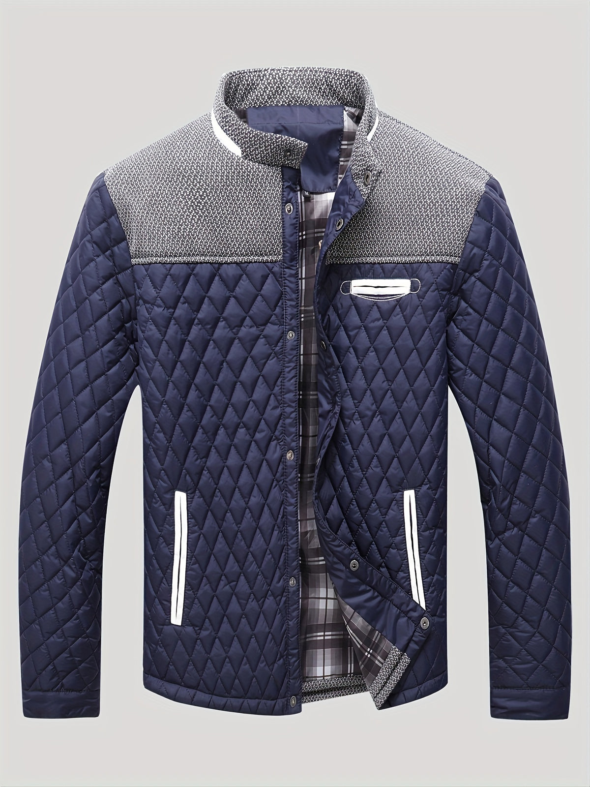Men's Lightweight Warm Polyester Baseball Jacket for Hunting