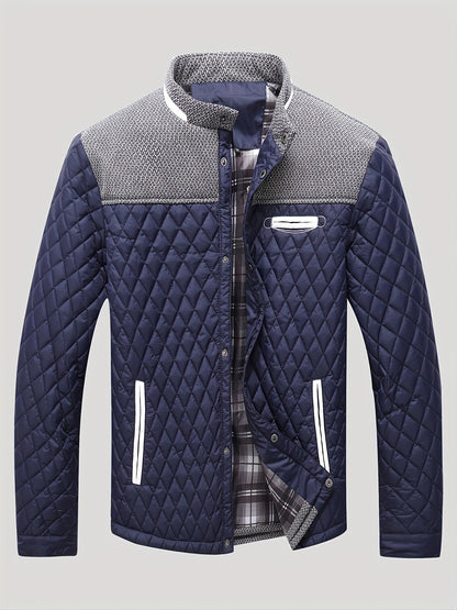 Men's Lightweight Warm Polyester Baseball Jacket for Hunting