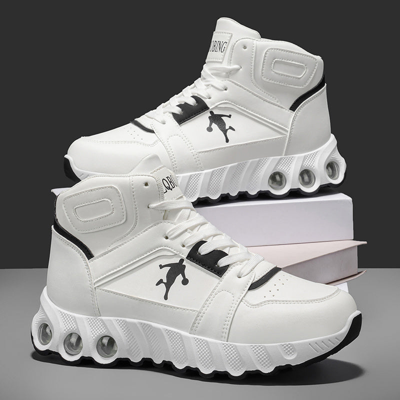 Men's All-Season Mid-Top Outdoor Running Shoes with EVA Cushioning
