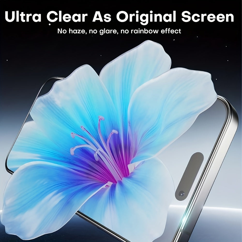 Tempered Glass Screen Protectors & Phone Case for iPhone Models