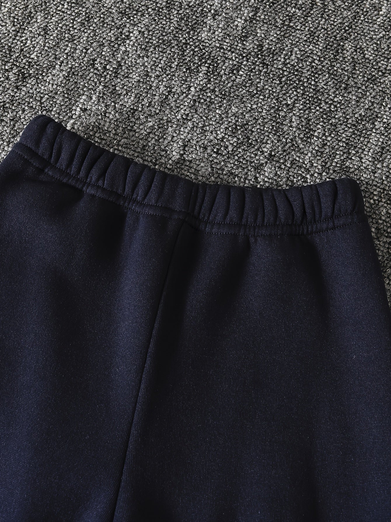 DONABEBE Boys' 2pcs Winter Hooded Jacket & Pants Set - Navy Blue/White Striped Full-Zip Thick Warm Outfit, Casual Playwear & Everyday Outfits for Boys, Easy Care, Perfect for Outdoor, Winter Jacket And Pants For Boys, Winter