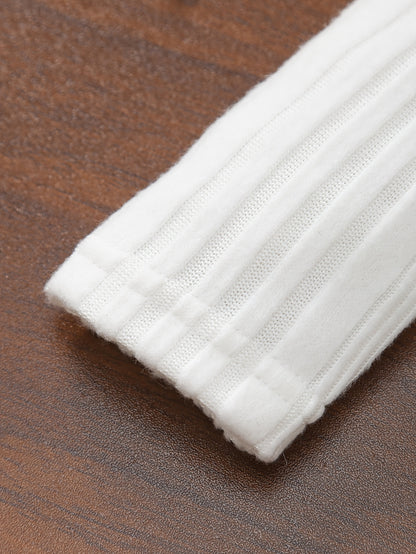 2 հատ մանկական ձմեռային հագուստի հավաքածու. Հարմարավետ փափուկ թևքերով զգեստ և A-գծի ժապավեն՝ օձիքով և ծոպերով զարդարանքով - փափուկ, տաք հագուստ լուսանկարահանումների համար, Սուրբ Ծնունդ (ձեռքով լվացվող), իդեալական է բացօթյա օգտագործման համար