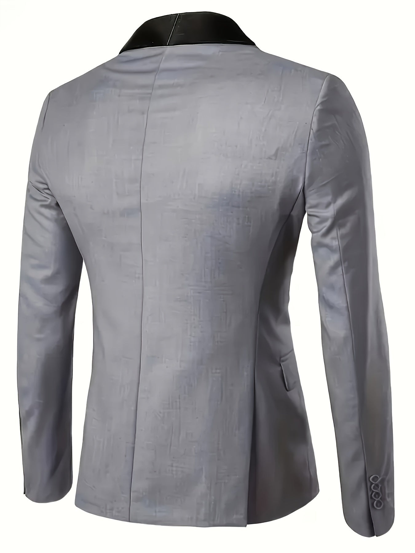 Men's 3-Piece Suit Set with Vest and Jacket for Formal Events