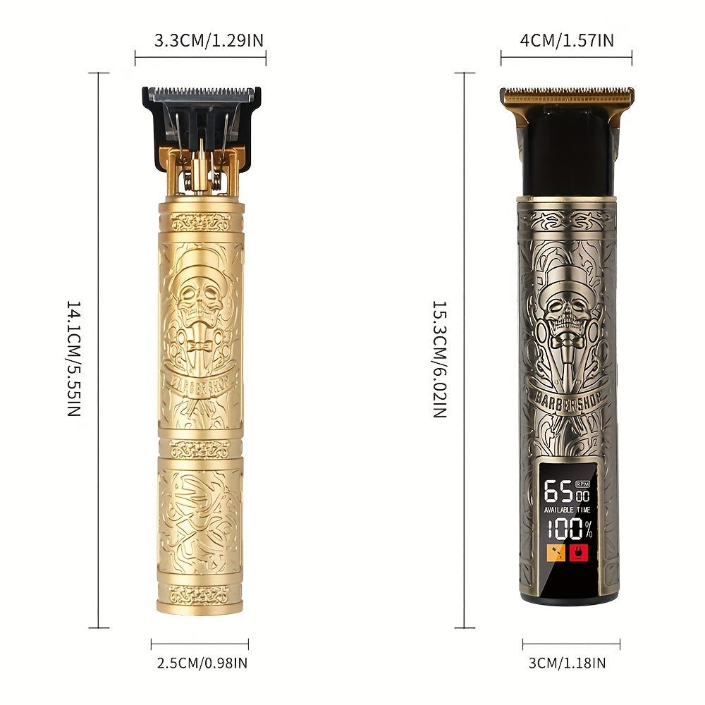 USB Charging Cordless Hair Clipper Electric Trimmer Men's Body Hair Beard Trimmer Rechargeable Shaver