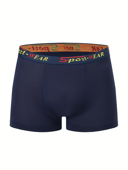 Men's 10-Pack Breathable Boxer Briefs with Stretch Fabric
