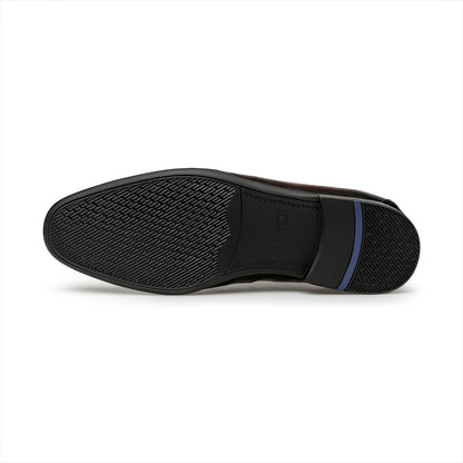 Men's Genuine Leather Slip-On Dress Shoes Casual Minimalist Style