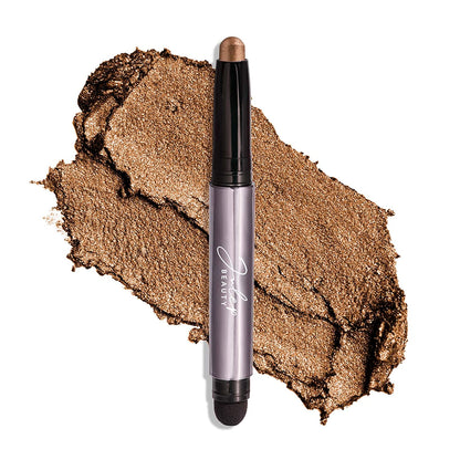Julep Eyeshadow 101 Crème-To-Powder Waterproof Shadow Stick – Champagne Shimmer – Long-Lasting, Crease-Proof, Medium Golden-Beige Shimmer Cream Eyeshadow with Built-In Smudger