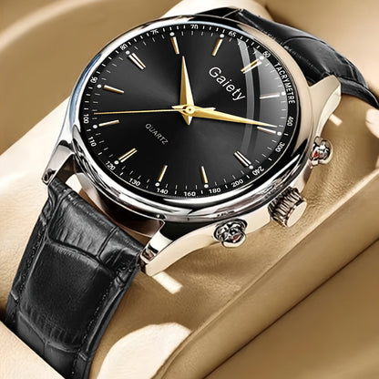 GAIETY Պրեմիում տղամարդկանց համար նախատեսված ոճային, շքեղ քվարցային ժամացույց՝ բիզնեսի, ուսանողների և սպորտի համար