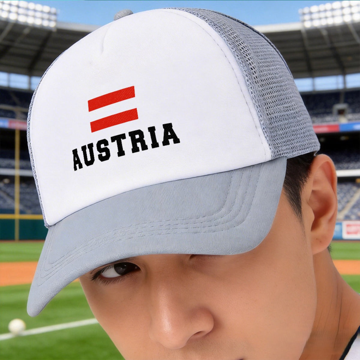 Breathable Polyester Sports Baseball Cap with Adjustable Fit
