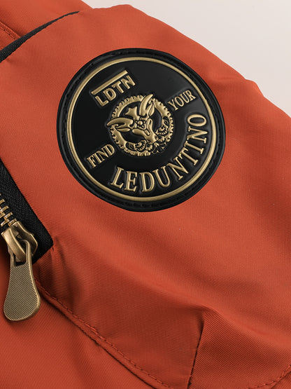 Տղամարդու ձմեռային վերարկու - նոր տաք, գլխարկով բաճկոն՝ ոսկեգույն նախշերով, ազատ չափսի, ցուրտ եղանակի համար նախատեսված ամենօրյա վերնազգեստ, լվացքի մեքենայով լվացվող, հաստ, հարմարավետ փափուկ աստառով