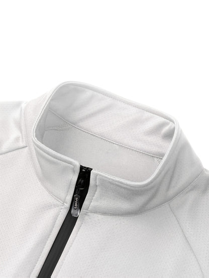 Men's Athletic Jacket - Quick-Dry Gym Coat with Zipper Closure, Lightweight Workout Jacket for Running, Hiking, Training - Olive Green Athletic Outerwear (Machine Washable) - Bodybuilding & Casual Streetwear, Workout Clothes,