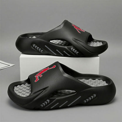 Men's EVA Casual Slip-On Slippers - Soft, Non-Slip, All-Season