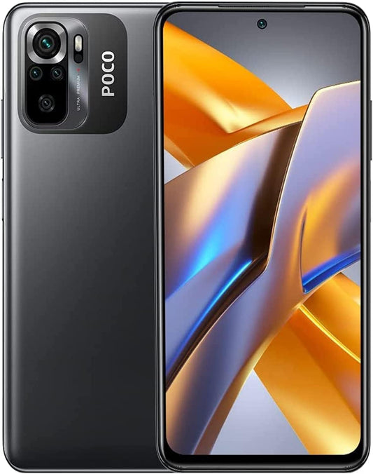 Poco M5S 4G Lte Gsm (For Tmobile Mint Tello & Global) (128Gb + 4Gb) 64Mp Quad Camera 6.43" Octa Core Global Unlocked (Gray)