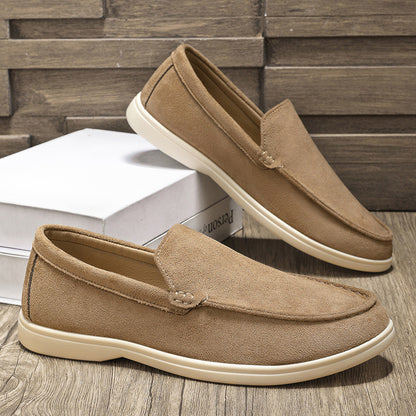 Men's Casual Slip-On Loafers Vintage Style All-Season