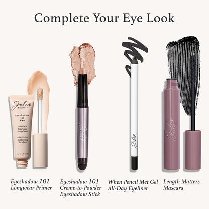 Julep Eyeshadow 101 Crème-To-Powder Waterproof Shadow Stick – Champagne Shimmer – Long-Lasting, Crease-Proof, Medium Golden-Beige Shimmer Cream Eyeshadow with Built-In Smudger