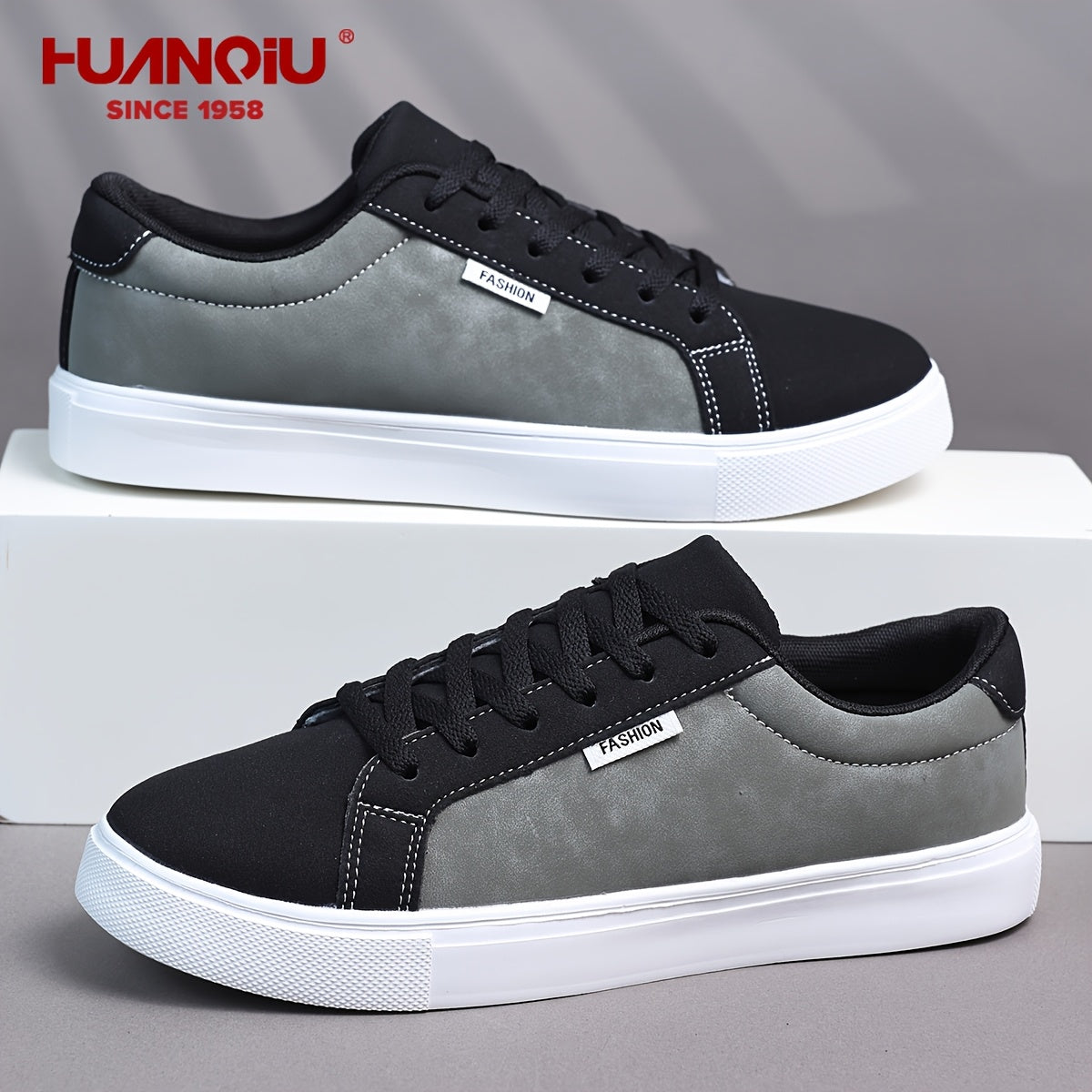 Men's Casual Low-Top Sneakers All-Season Lightweight Shoes