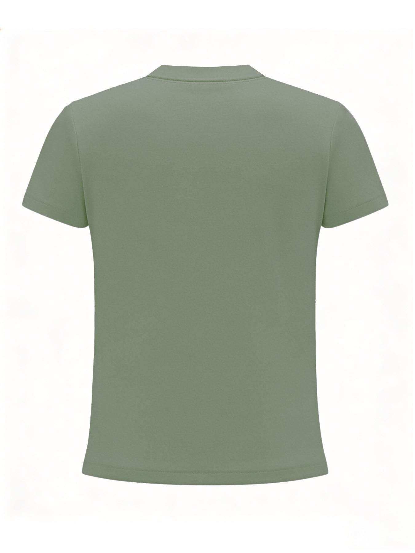 Women's Cotton Crew Neck T-Shirt with Geometric Print