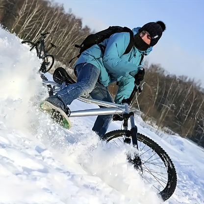 7pcs Winter Thermal Set - Heavy-Duty Cold Weather Outfit with Hat, Gloves, Plush Earmuffs, Thermal Socks - Full Set for Skiing, Snowboarding, Ice Skating, Winter Hiking - Burgundy/Black/White Color Options - Ideal Christmas G