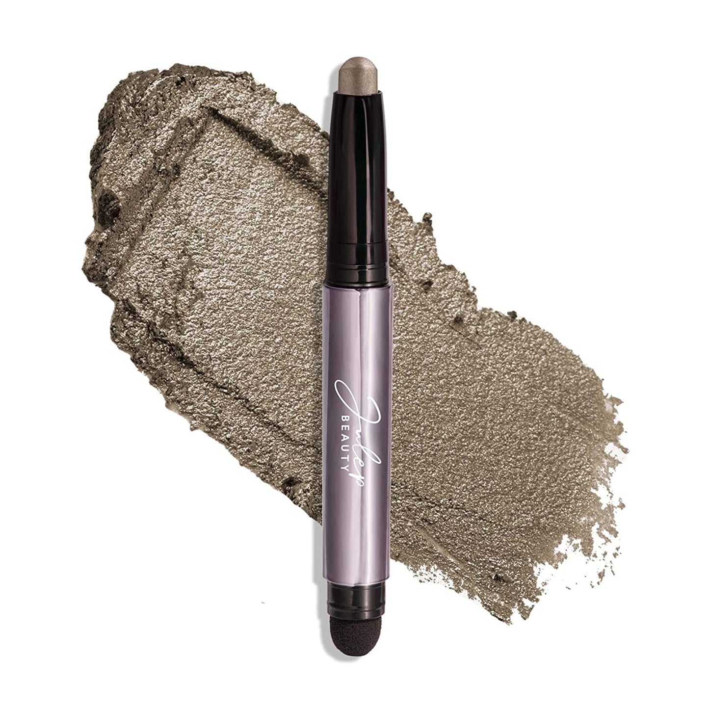 Julep Eyeshadow 101 Crème-To-Powder Waterproof Shadow Stick – Champagne Shimmer – Long-Lasting, Crease-Proof, Medium Golden-Beige Shimmer Cream Eyeshadow with Built-In Smudger